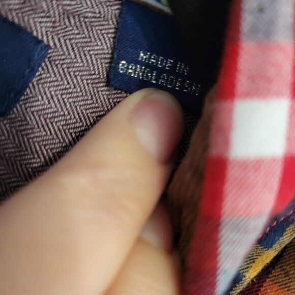 Boys Baker by Ted Baker flannel Shirt size 8 - Picture 6 of 11